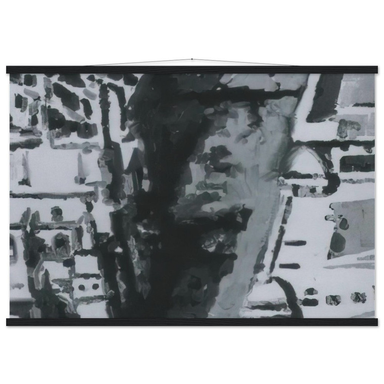 Gerhard Richter  TOWNSCAPE M7 1968 Museum-Quality Matte Paper Poster with Hanger