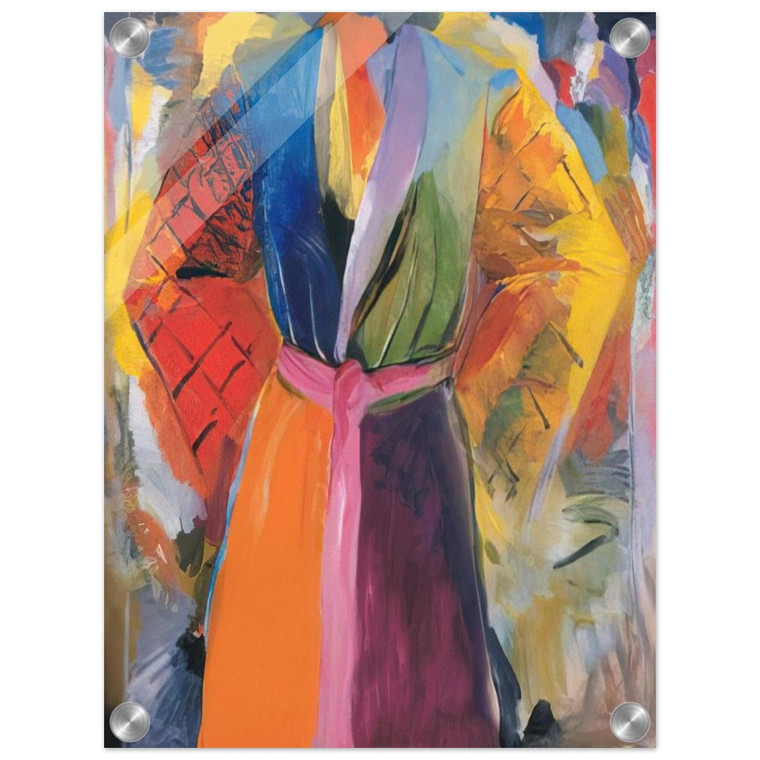 Jim Dine  THE ROBE FOLLOWING HER 4 1985 Acrylic Print