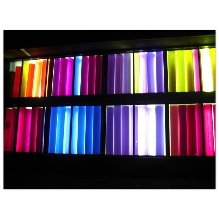 Gene Davis  Sun Sonata  1983 Williamsburg Virginia United States Aluminum Print