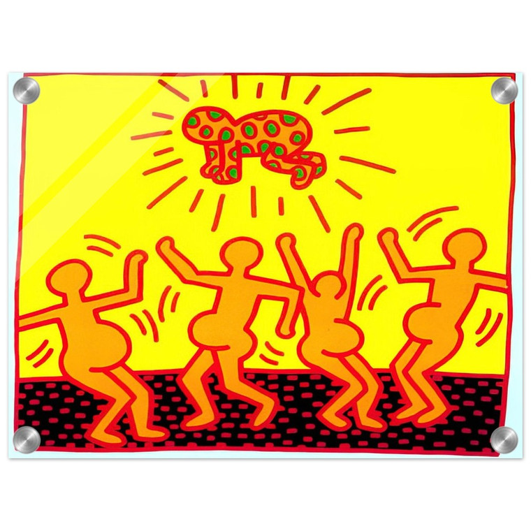 Keith Haring  UNTITLED 1983 1 N1 Acrylic Print