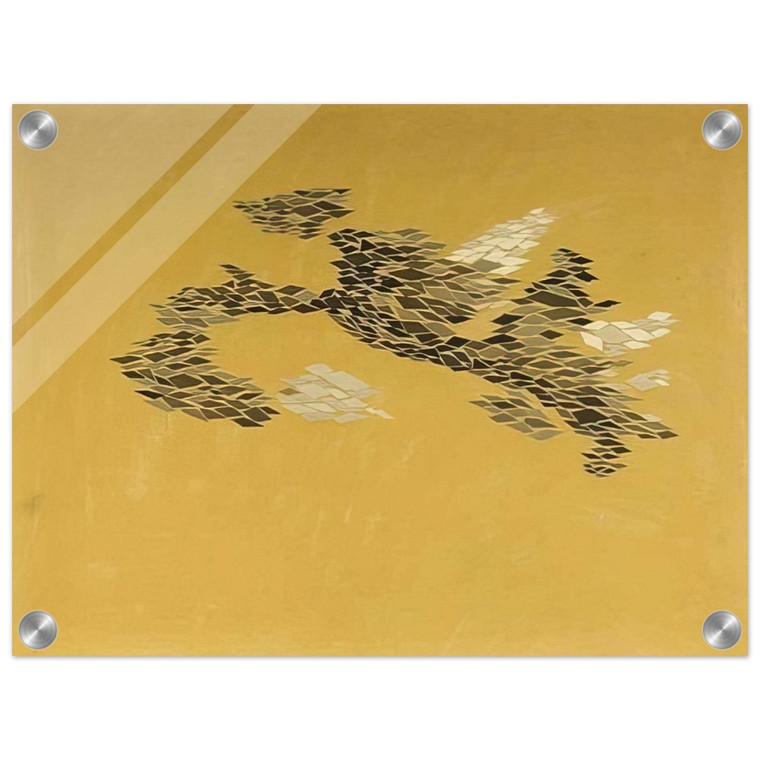 Robert Goodnough  Flying Rectangles  1969 Acrylic Print