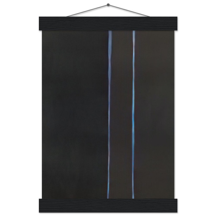 Barnett Newman  By Twos Museum-Quality Matte Paper Poster with Hanger
