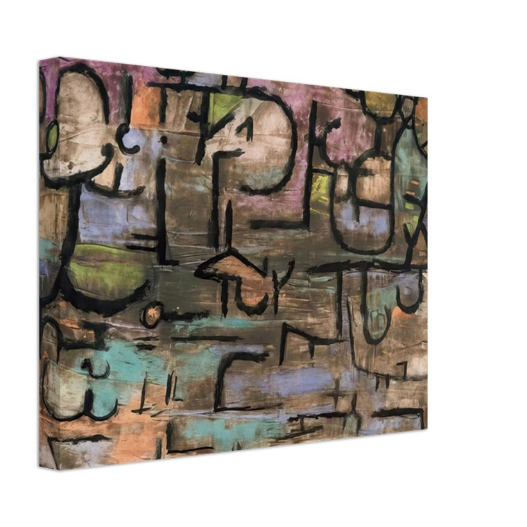 Paul Klee  AFTER THE FLOODS 1936 Canvas