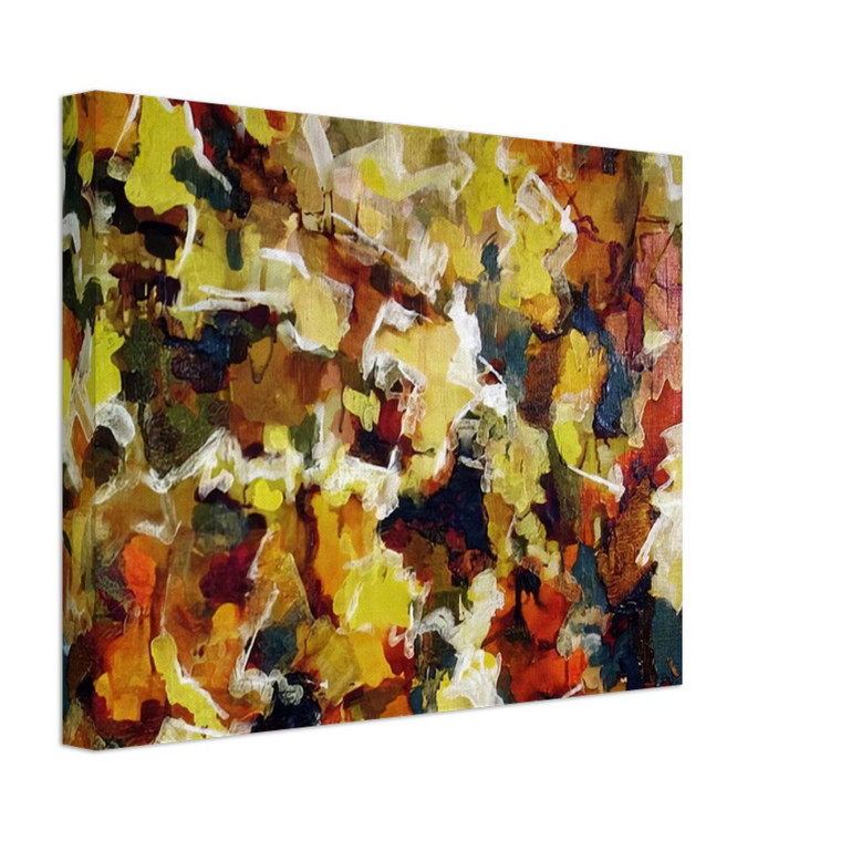 Audrey Flack  ABSTRACT EXPRESSIONIST AUTUMN SKY 1953 Canvas