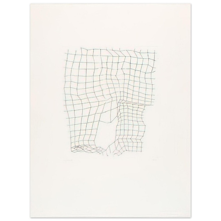 Gego  Reticularea  1973 Aluminum Print