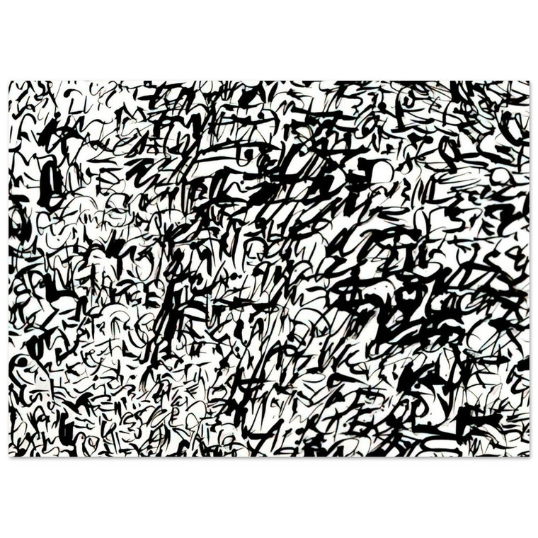 Keith Haring  UNTITLED 1978 2 N1 Fine Art Poster / Art Print