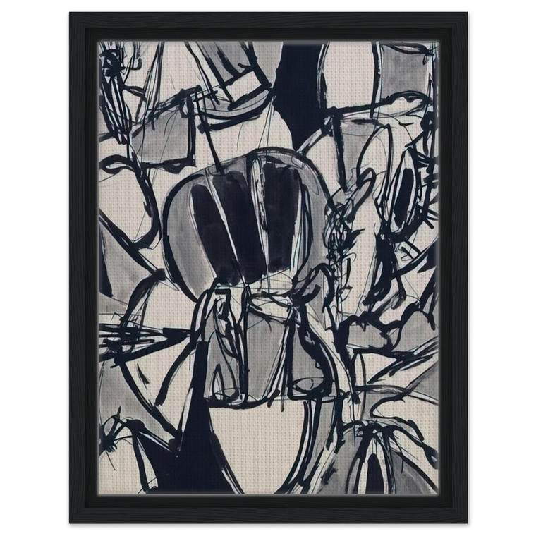 Gene Davis  Bird Land  1952 Framed Canvas