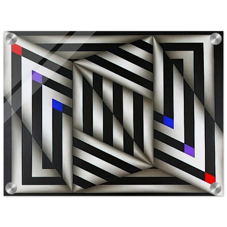 Omar Rayo  Saratoy III  1980 Acrylic Print