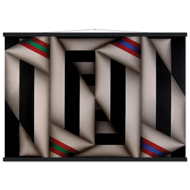 Omar Rayo  Omelemo II  1981 Museum-Quality Matte Paper Poster with Hanger