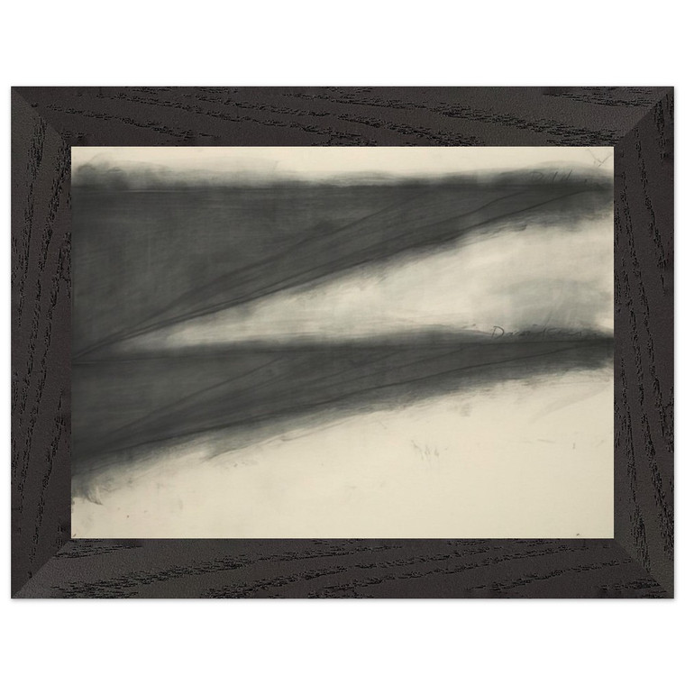 Richard Serra  UNTITLED 1972 N3 Premium Wooden Framed Art Print / Poster