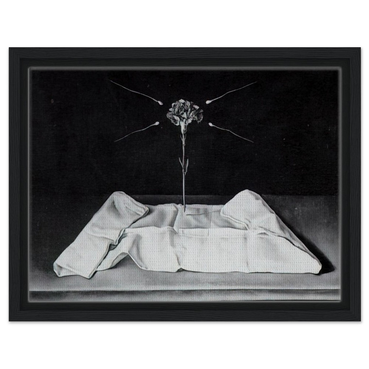 Salvador Dali  MYSTICAL CARNATION 1951 Framed Canvas