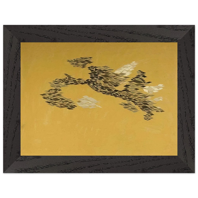 Robert Goodnough Flying Rectangles 1969 Premium Wood Framed Print
