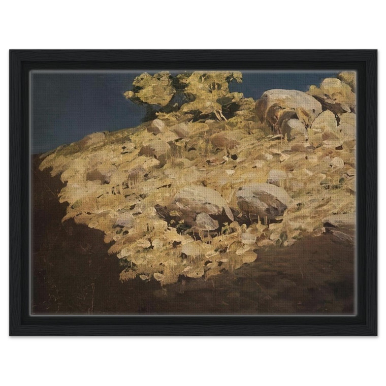 Arkhyp Kuindzhi  Mountain slope Crimea Framed Canvas