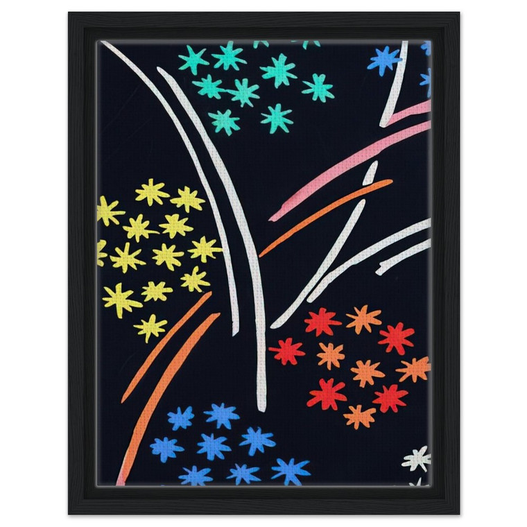 Sonia Delaunay  COMPOSITION 35 Framed Canvas