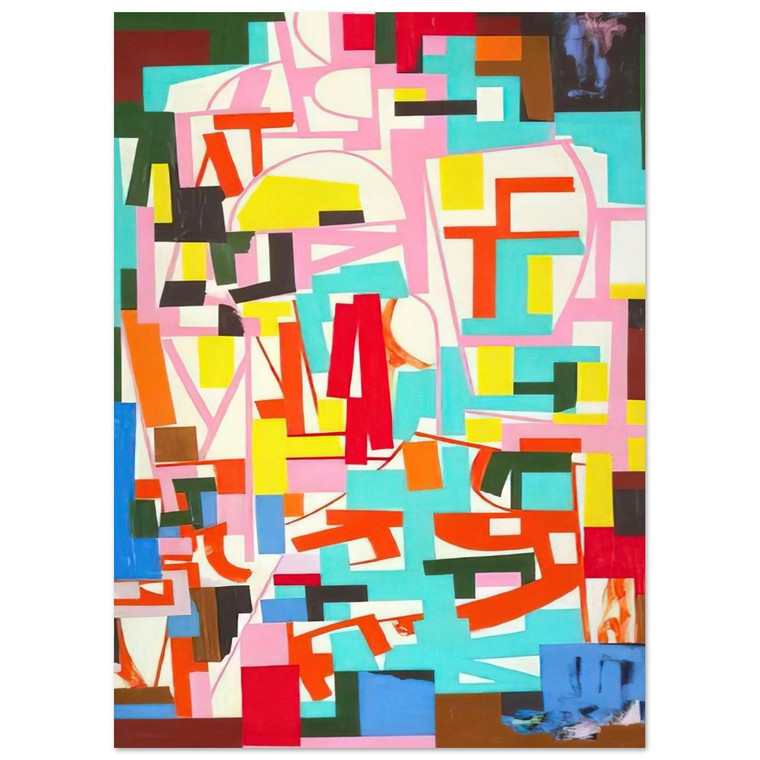 Ad Reinhardt  Untitled  1940 N2 Fine Art Poster / Art Print