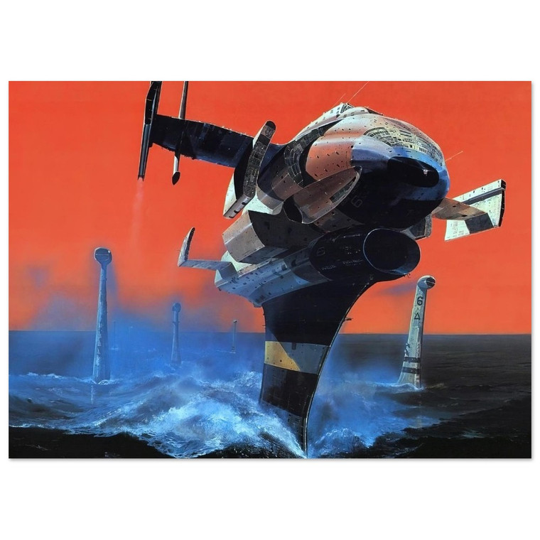 Chris Foss  Chris Foss N12 Fine Art Poster / Art Print