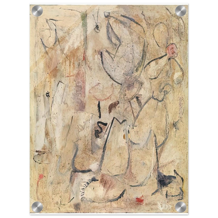 Helen Frankenthaler  Beach 1950 Acrylic Print