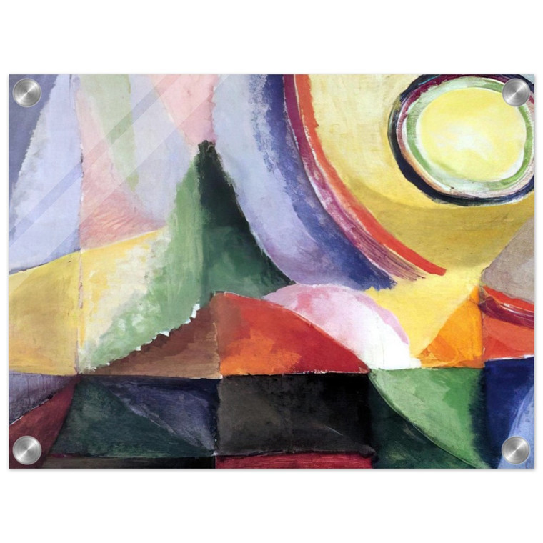 Sonia Delaunay  ELECTRIC PRISMS Acrylic Print