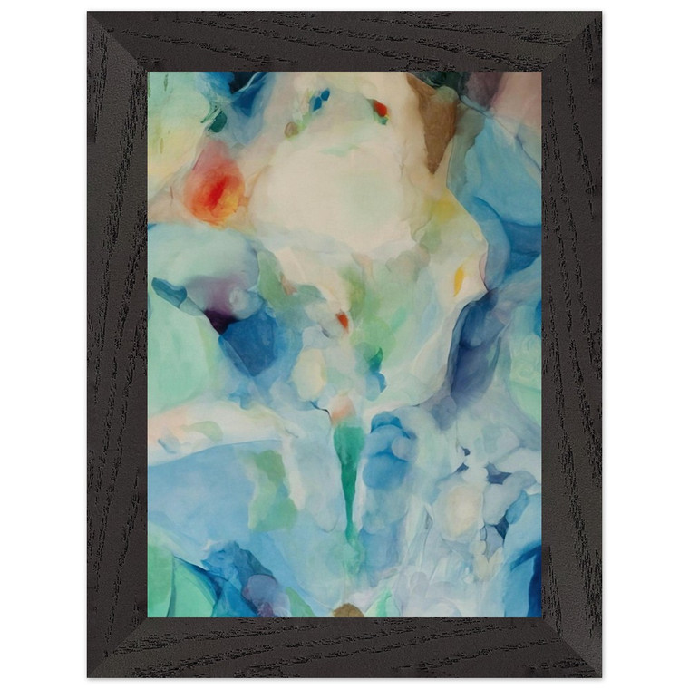 Alice Baber  Before Songs Premium Wooden Framed Art Print / Poster