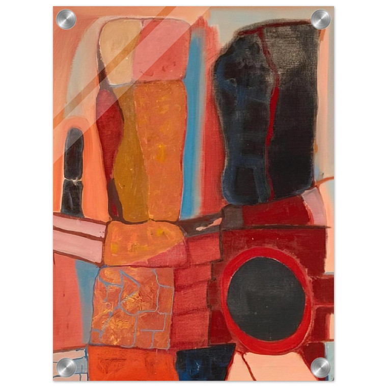 John Ferren  Rock Totems  1948 Acrylic Print