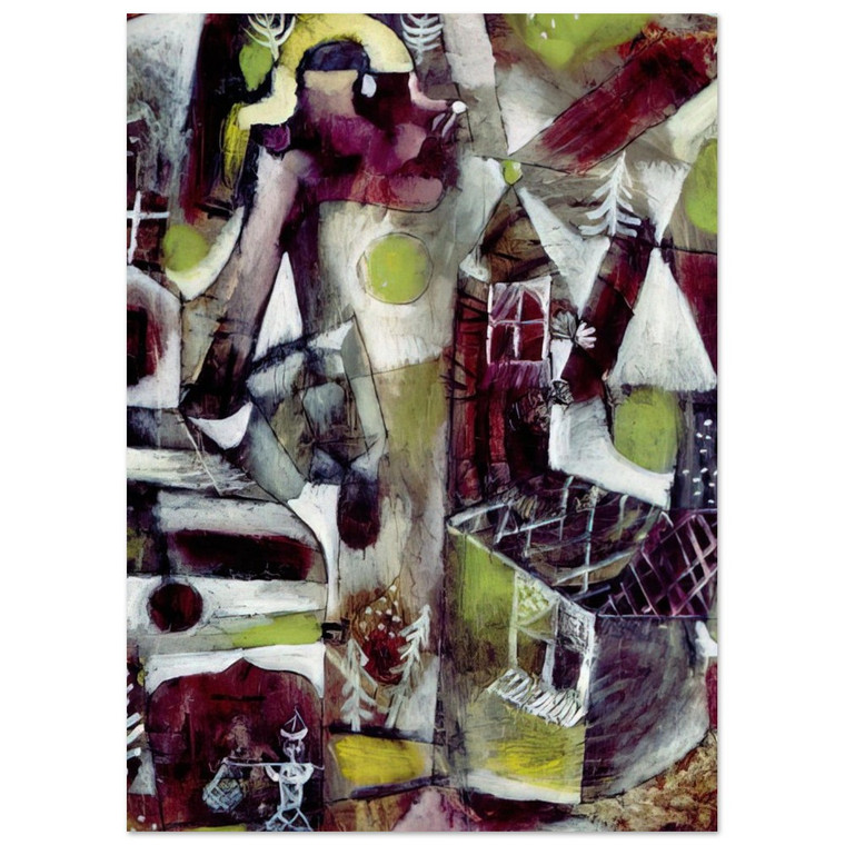 Paul Klee  SWAMP LEGEND 1919 Fine Art Poster / Art Print