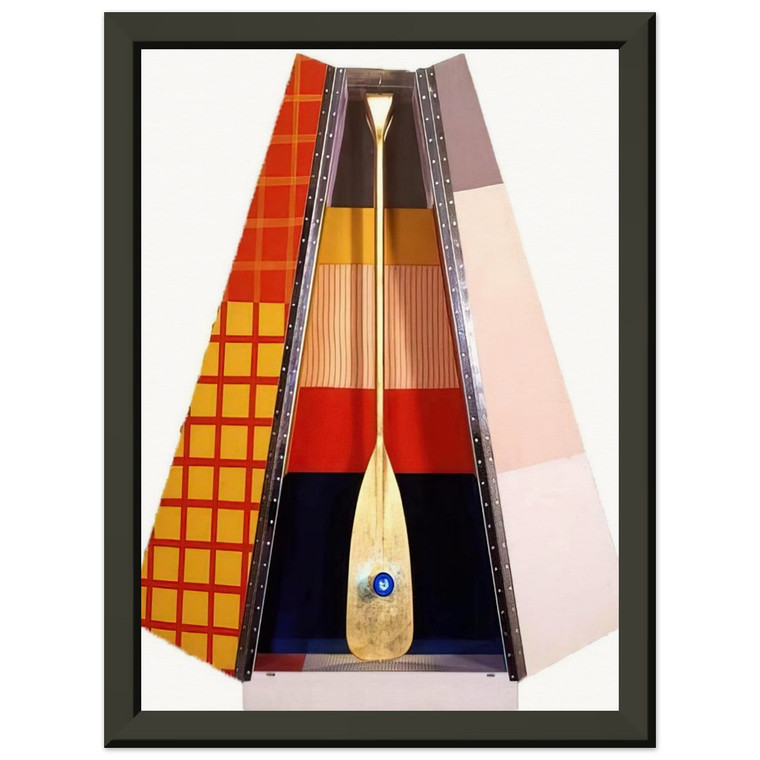 Robert Rauschenberg PUBLICON STATION I 1978 Metal Framed Art Print