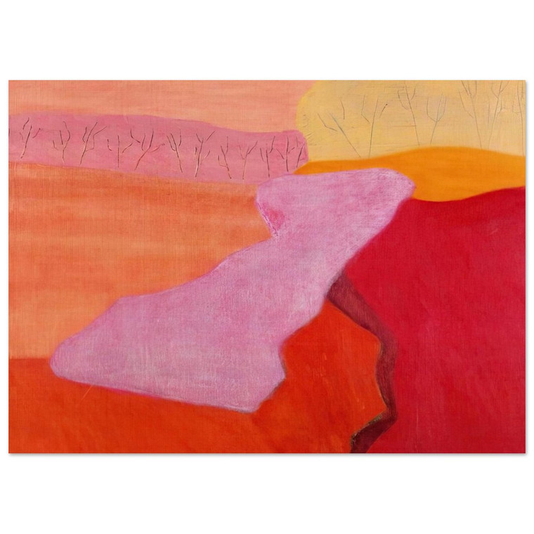 Milton Avery  Shapes of Spring  1952 Fine Art Poster / Art Print