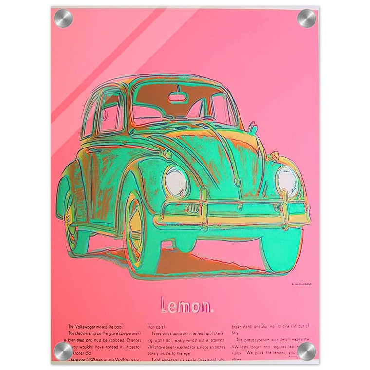 Andy Warhol  Volkswagen Acrylic Print