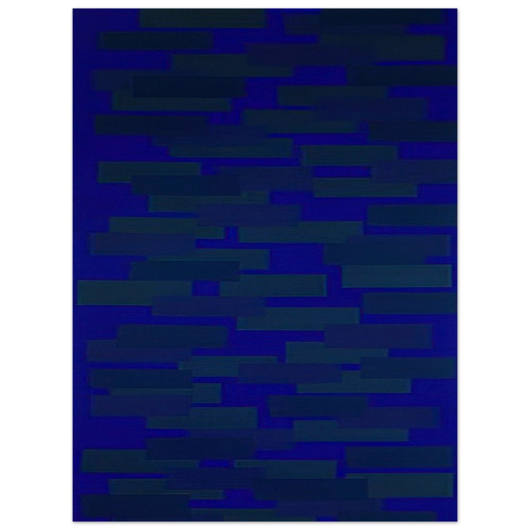 Ad Reinhardt  Number 15  1952 Wood Print