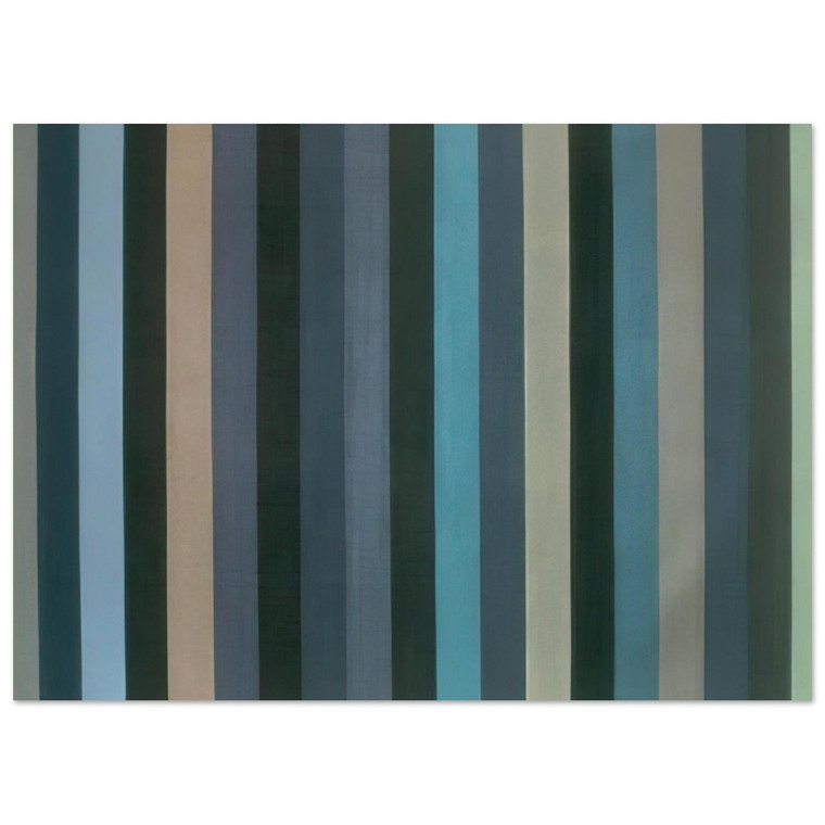 Gene Davis  Moroccan Midnight  1984 Fine Art Poster / Art Print