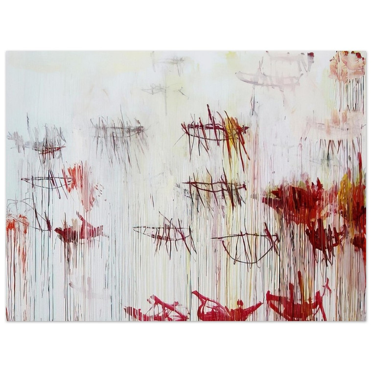 Cy Twombly  Lepanto Part IX Aluminum Print