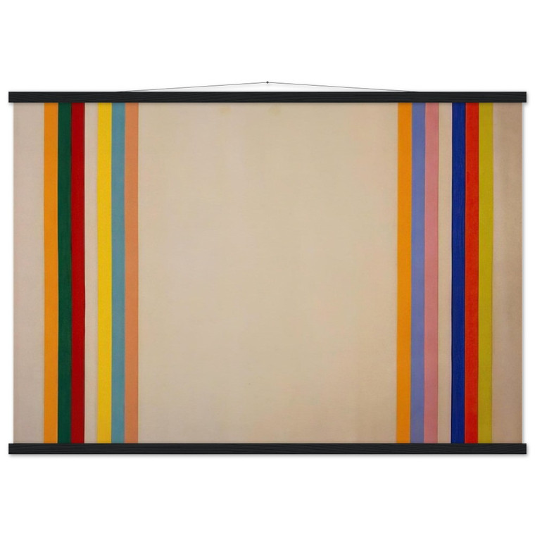 Gene Davis Homage to Matisse 1960 Matte Paper Poster with Hanger