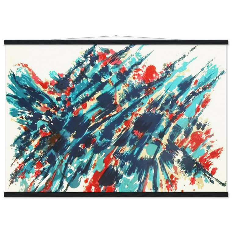 Alfred Manessier Le Sang et leau 1978 Matte Poster with Hanger