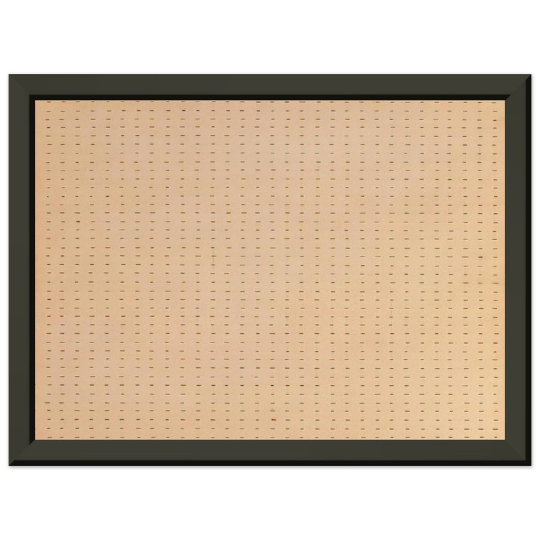 Agnes Martin  Untitled  White Flower  Premium Metal Framed Art Print / Poster