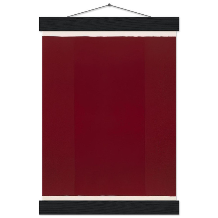 Barnett Newman  Canto XVII Museum-Quality Matte Paper Poster with Hanger