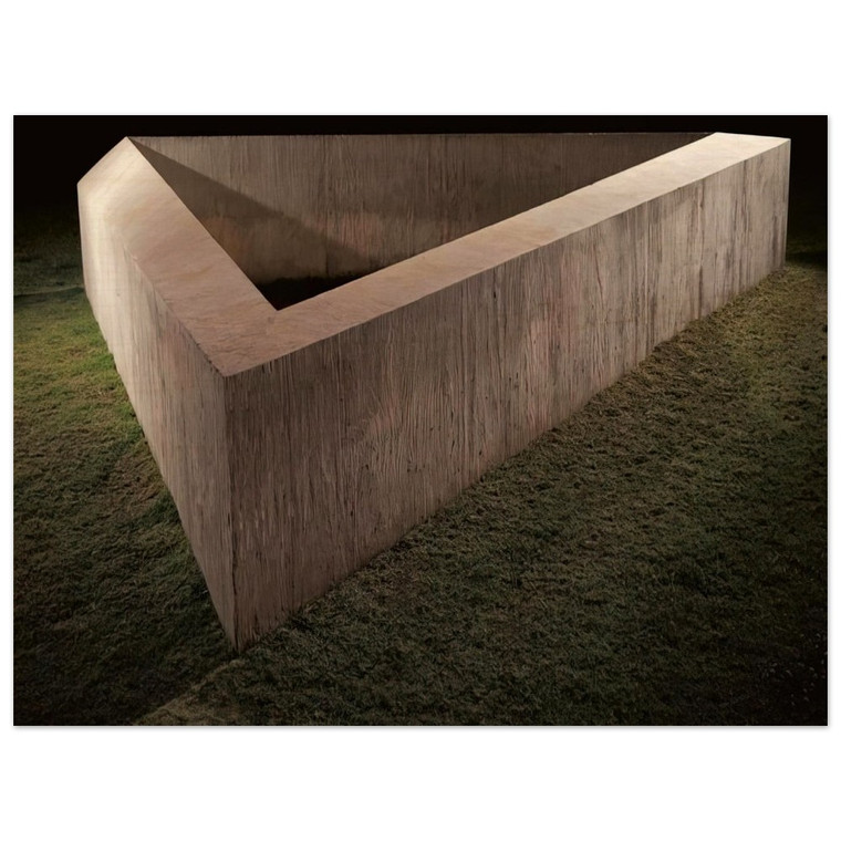 Donald Judd  Untitled Adelaide  1975 Wood Print