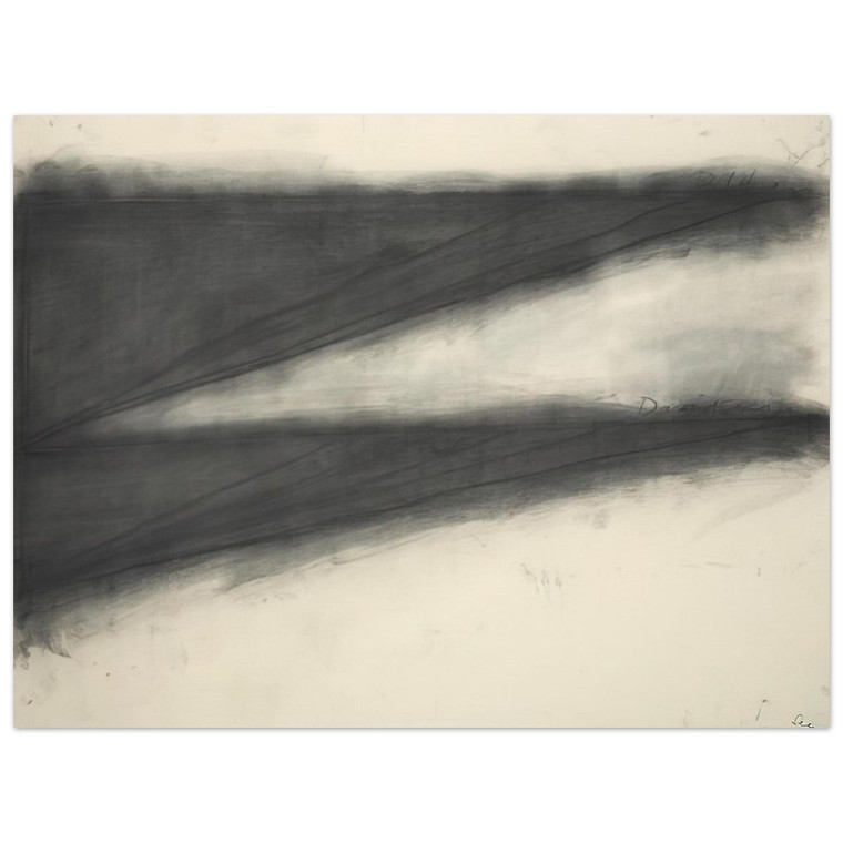 Richard Serra  UNTITLED 1972 N3 Aluminum Print
