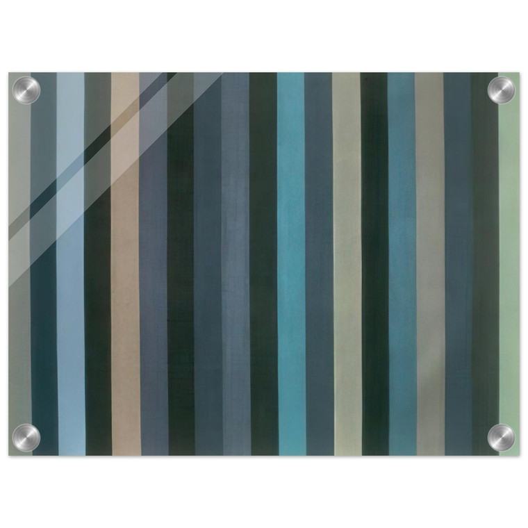 Gene Davis  Moroccan Midnight  1984 Acrylic Print