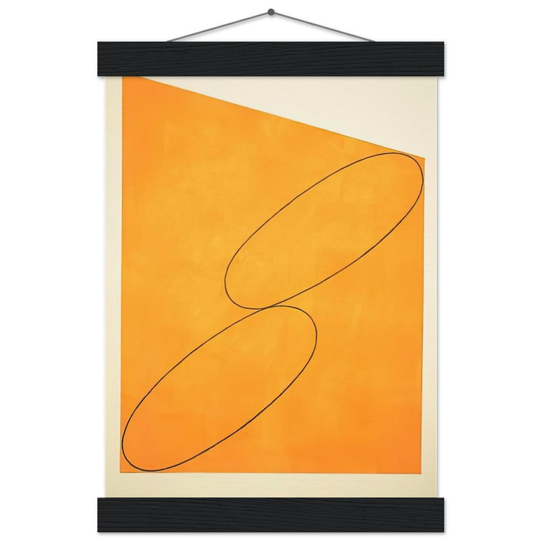 Robert Mangold STUDY ATTIC SERIES XIV 1991 Matte Paper Poster with Hanger