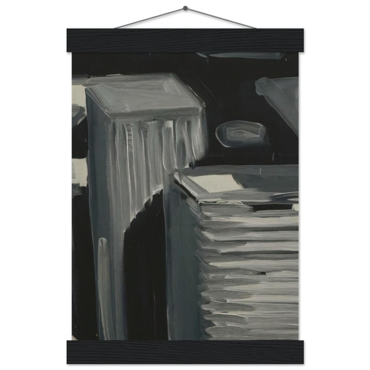 Gerhard Richter  TOWNSCAPE 1968 5 Museum-Quality Matte Paper Poster with Hanger
