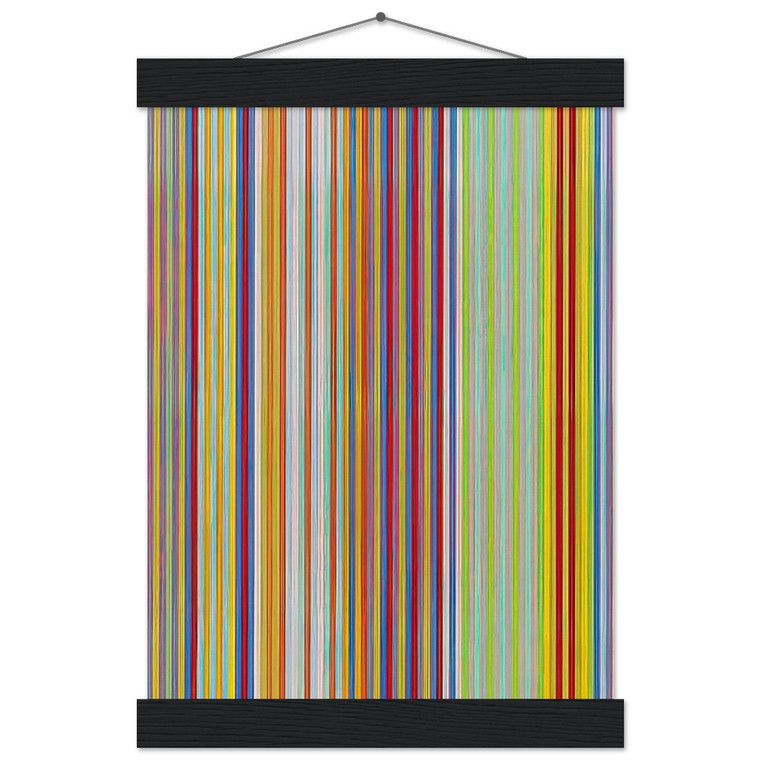 Gene Davis  Graf Zeppelin  1969 Museum-Quality Matte Paper Poster with Hanger