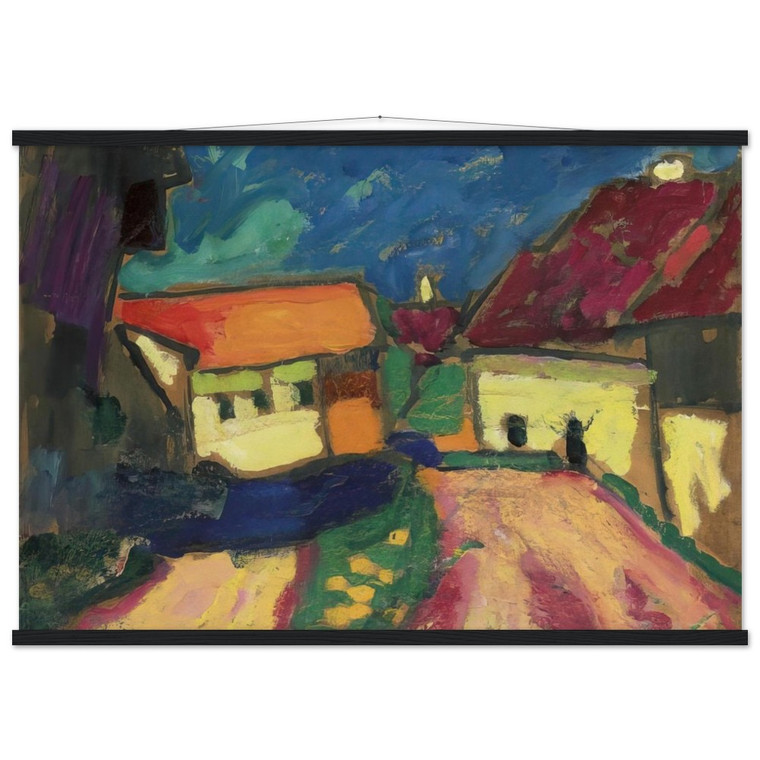 Jawlensky LANDSCHAFTSTUDIE 1908 Museum-Quality Matte Paper Poster with Hanger