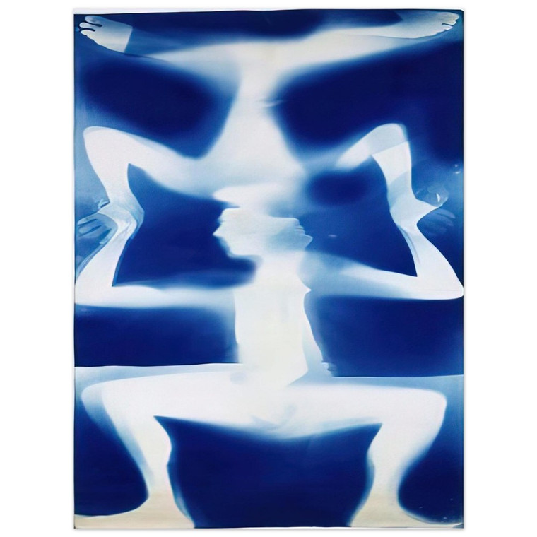 Robert Rauschenberg  UNTITLED DOUBLE RAUSCHENBERG 1950 Aluminum Print