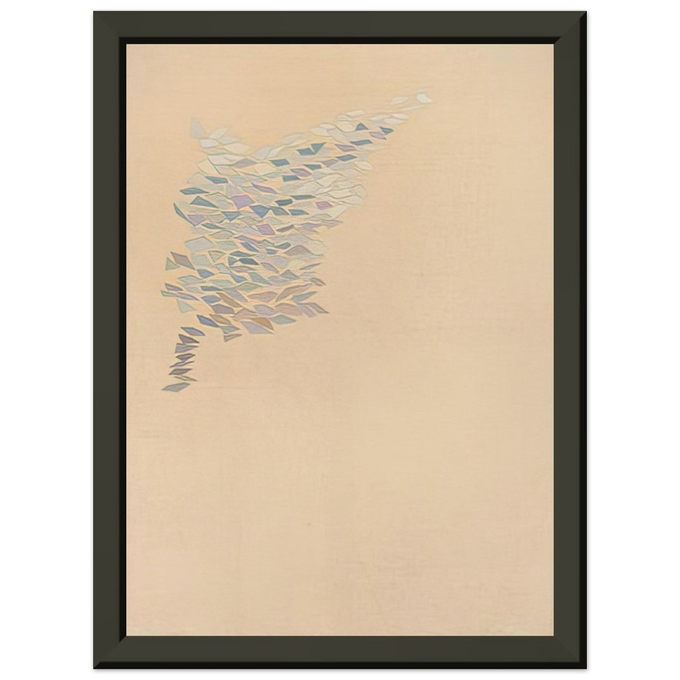 Robert Goodnough Development TK Como 1970 Metal Framed Art Print