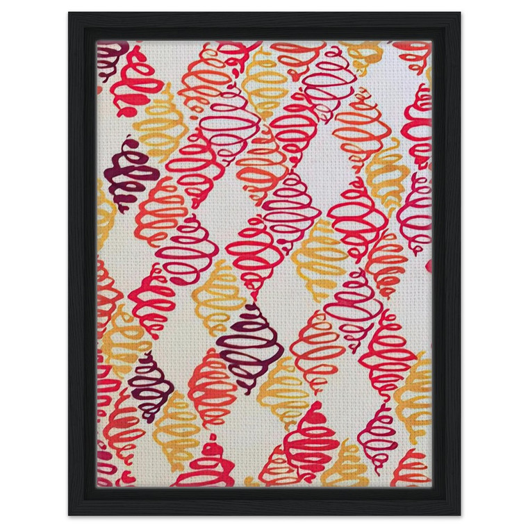 Sonia Delaunay  COMPOSITION 32 Framed Canvas