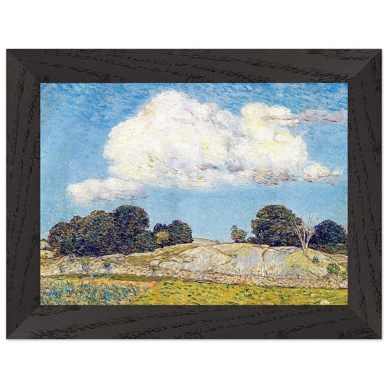 Childe Hassam  Dragon Cloud Old Lyme Premium Wooden Framed Art Print / Poster