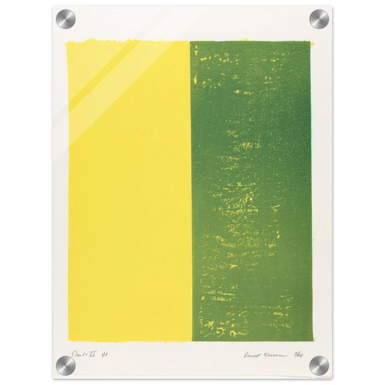 Barnett Newman  Canto XII Acrylic Print