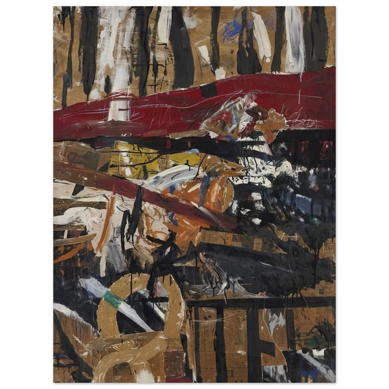 Allan Kaprow  Caged Pheasant 2 Aluminum Print