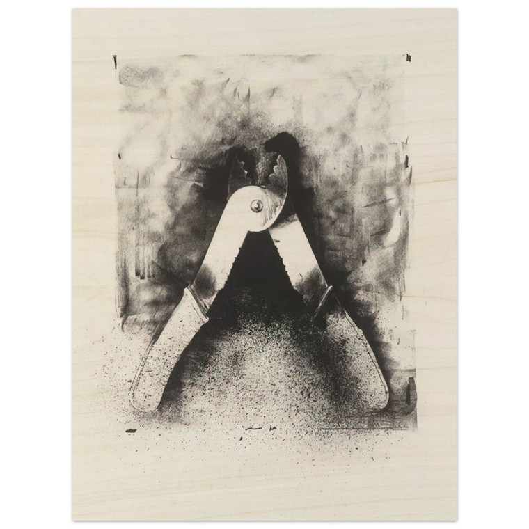 Jim Dine  UNTITLED FROM TEN WINTER TOOLS 1973 7 Wood Print