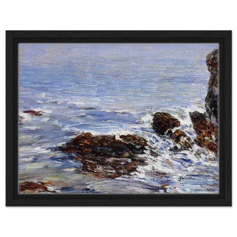 Childe Hassam  Seascape N1 Framed Canvas